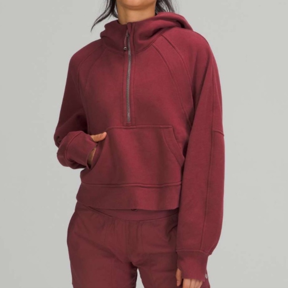 Lululemon Scuba Half Zip Hoodie